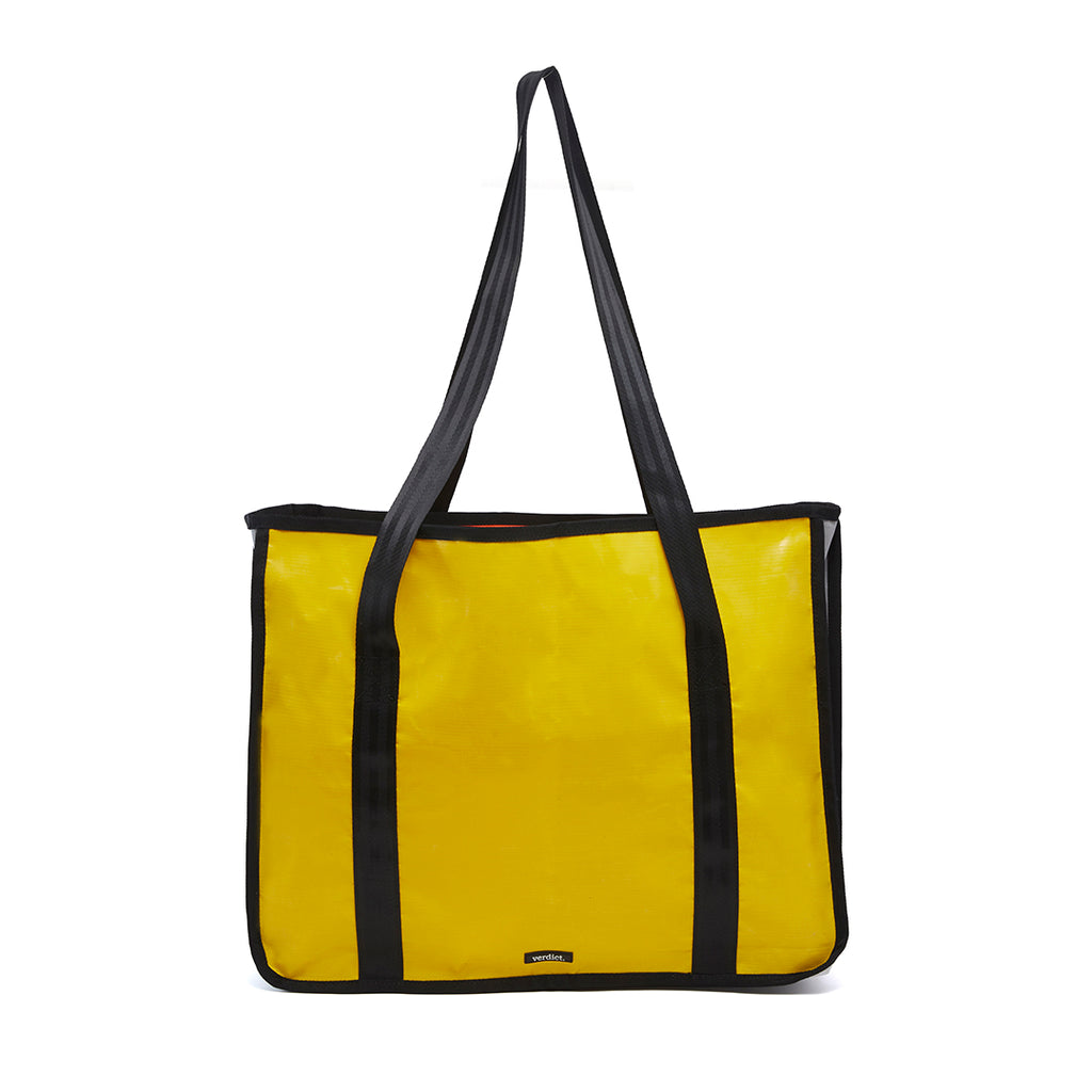 eco tarp Verdict. Orange You Eco-Friendly Eco-Tarpaulin Tote Bag – Verdict Life